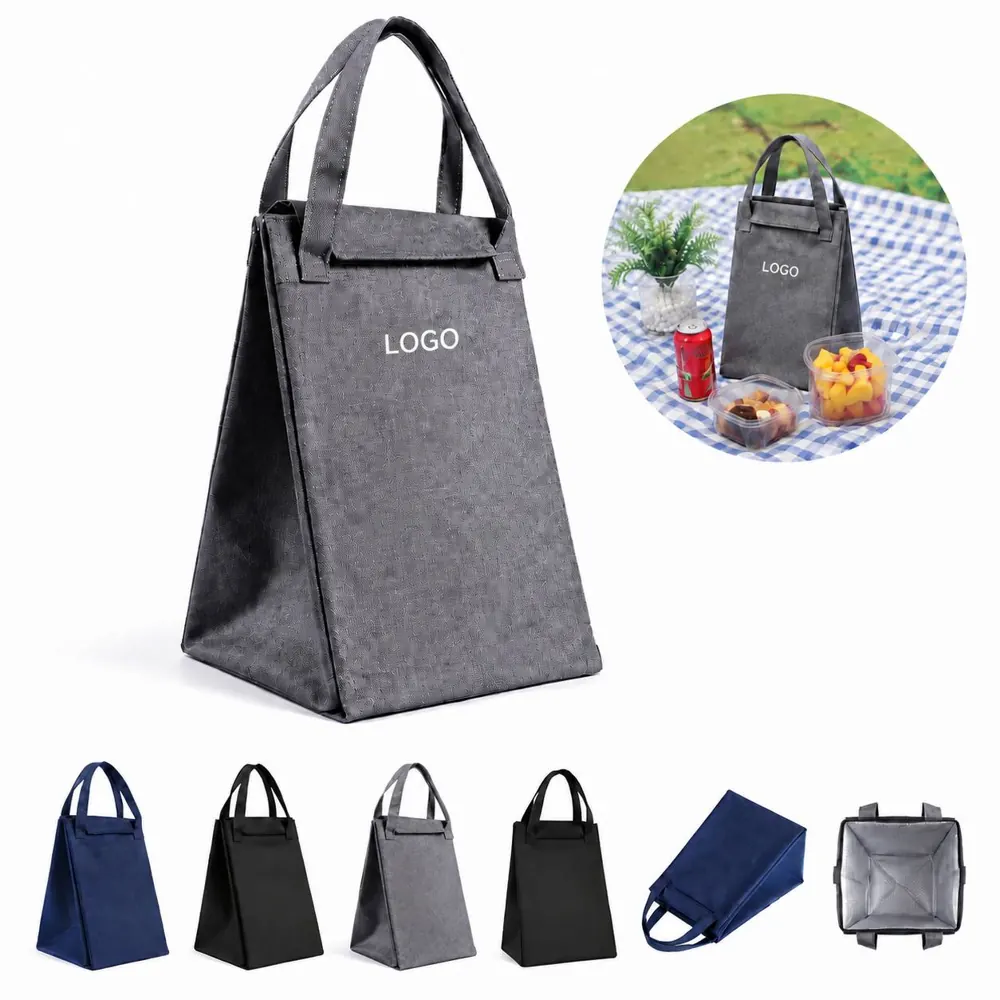 2-in-1 Insulated Lunch Bag with Foldable Picnic Mat
