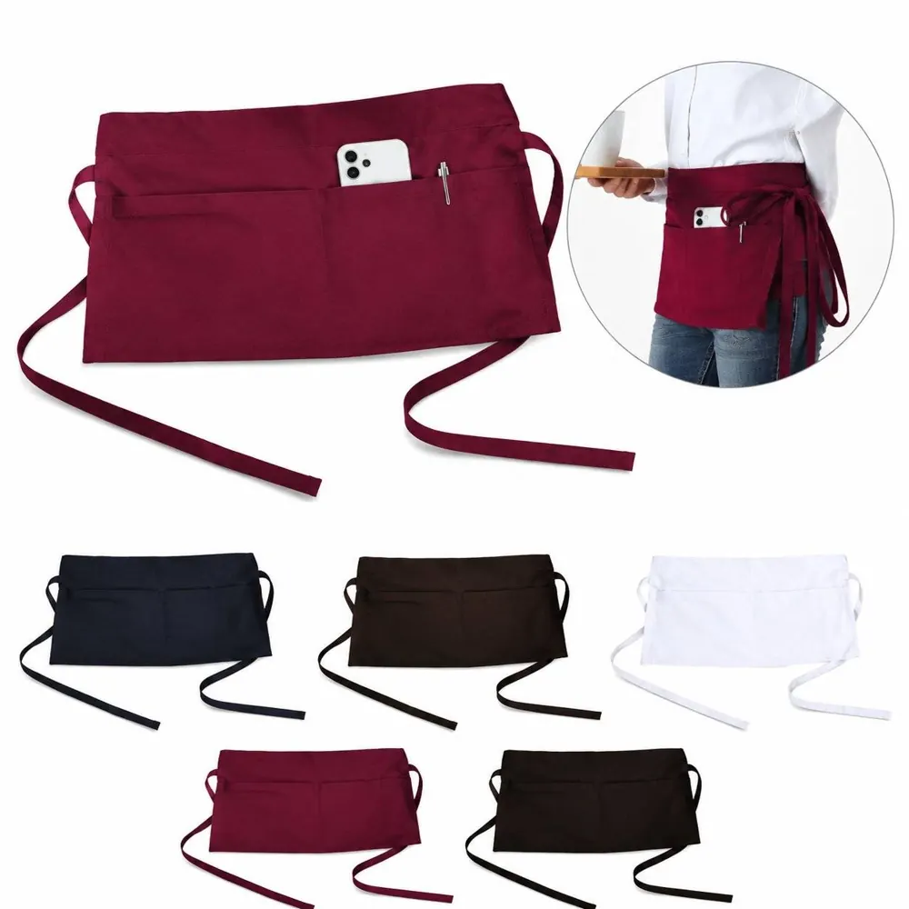 Waterdrop Server Half Apron, Stain-Resistant for Waitstaff 2