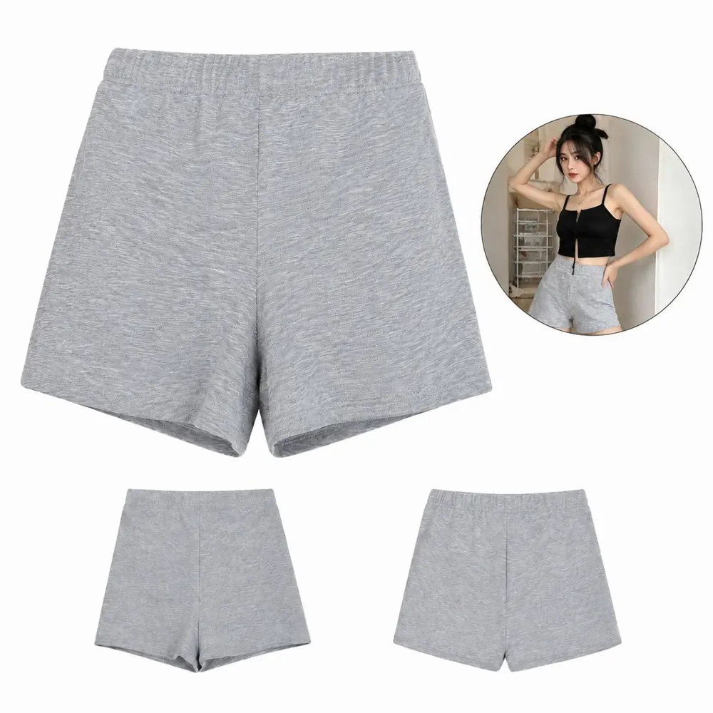 Women's High Waisted Ultra Short Stretch Pants 2