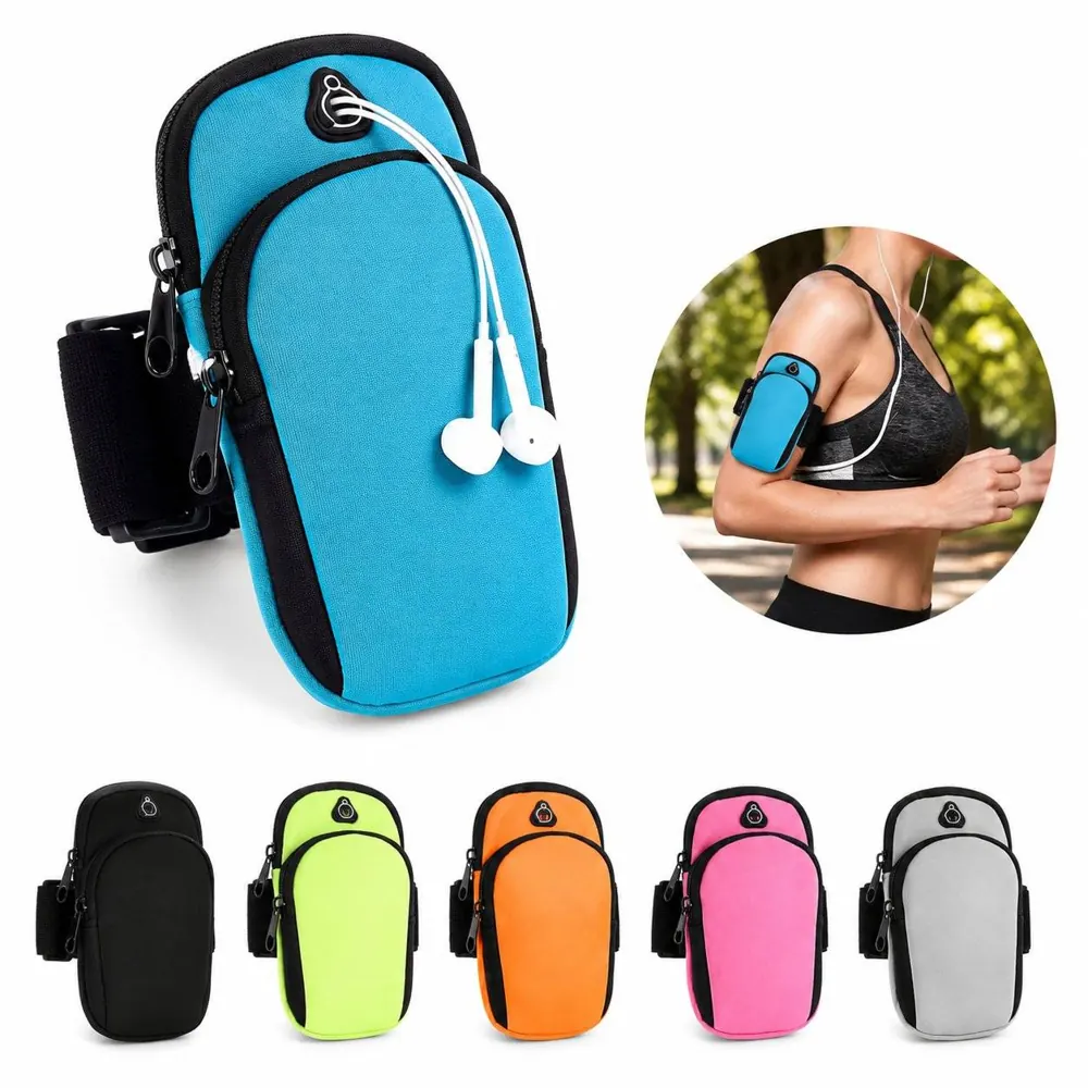 Waterproof Sports Armband Bag with Earphone Hole 2