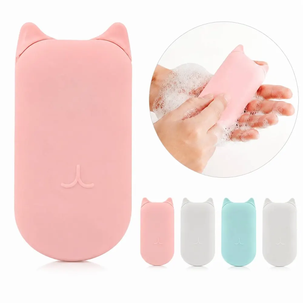 Cute Cat Portable Soap Sheets - Travel Hand Wash, 50 Count 2