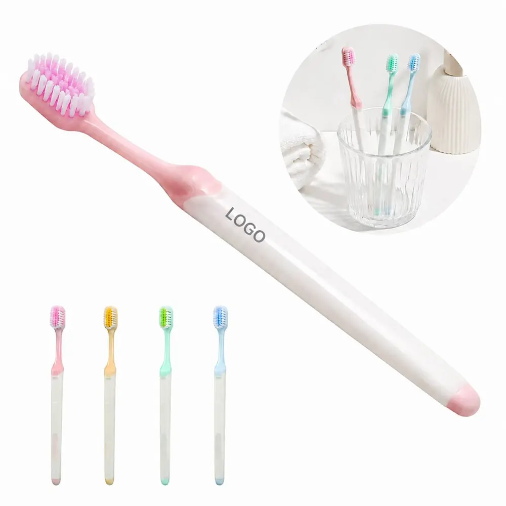 Soft Bristle Travel Toothbrush with Protective Case