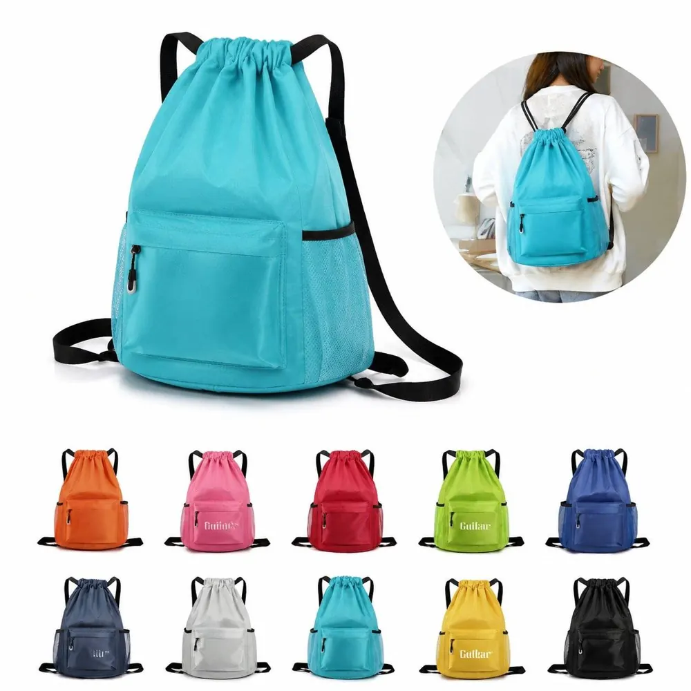 Waterproof Drawstring Backpack for Outdoor Hiking and Travel 2