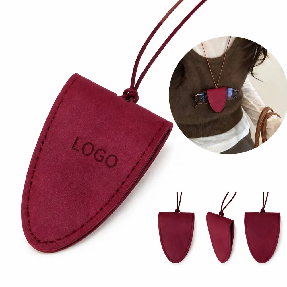 Magnetic Velvet Glasses Lanyard Holder for Secure