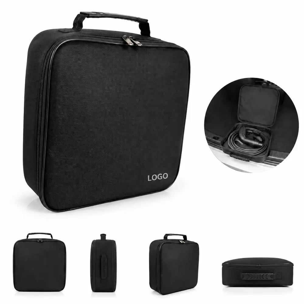 Oxford Fabric Waterproof EV Charging Cable Storage Bag