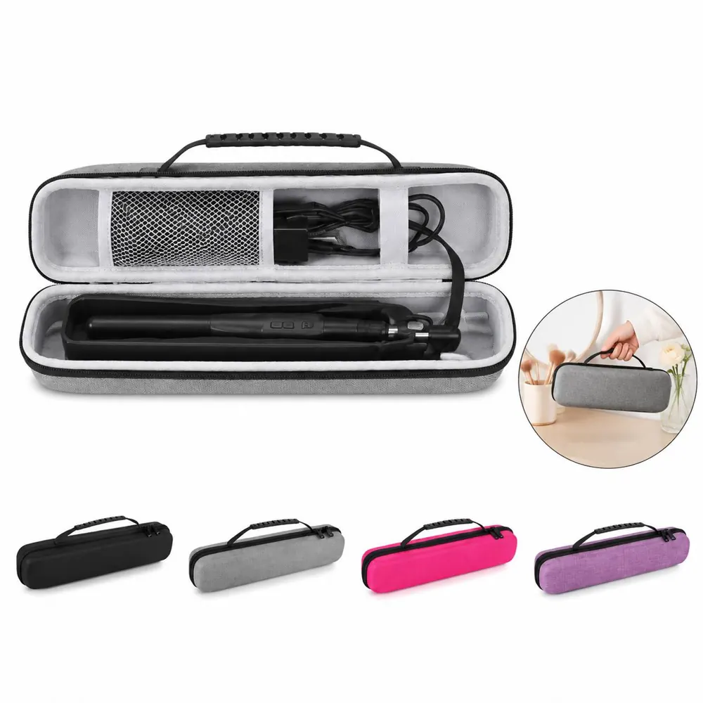 EVA Hard Travel Case with Handle for Curling Iron Protection 2