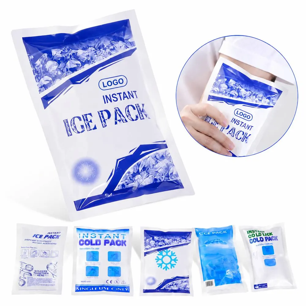 Instant Activated Cold Pack for Injury Relief, Single Use