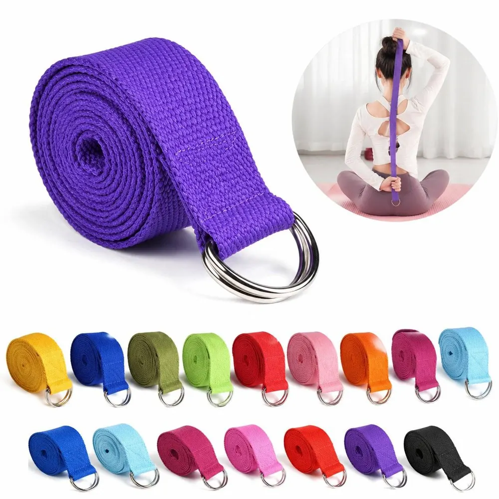 Adjustable Yoga Stretch Band for Flexibility Training 2