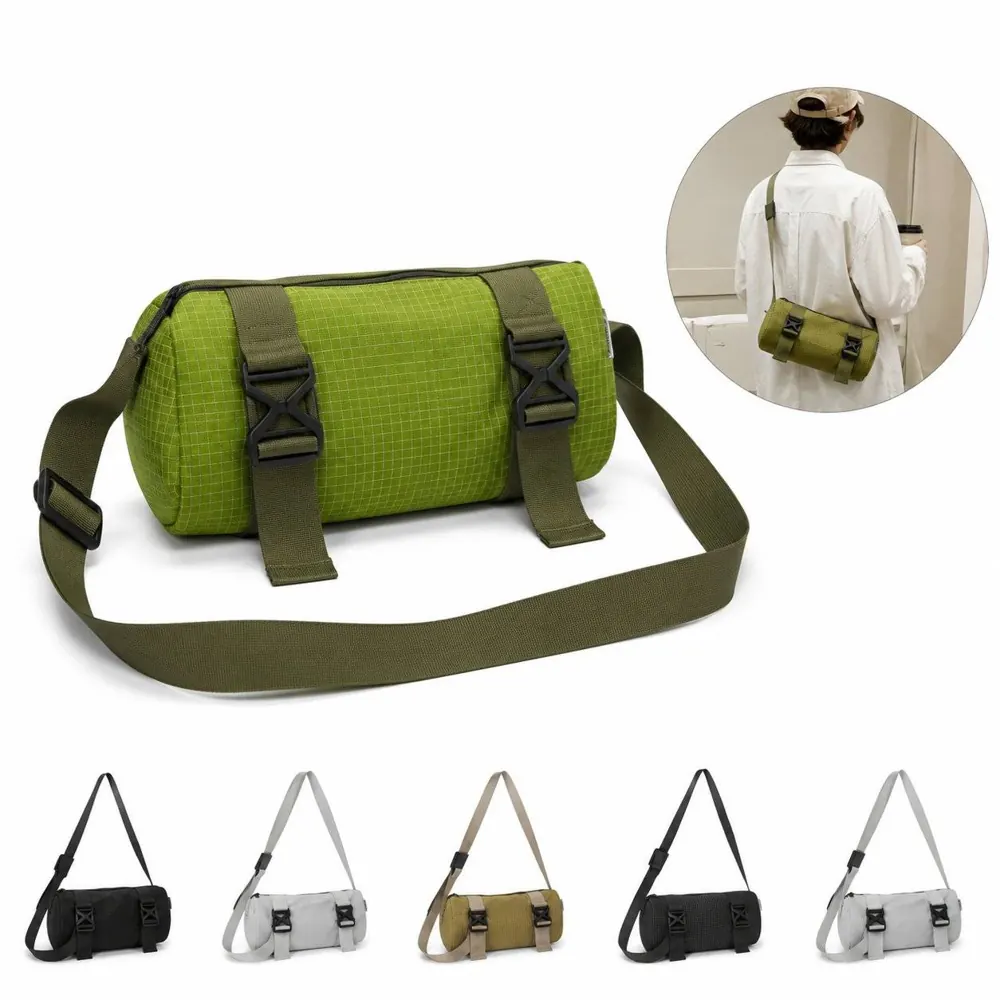 Water-Resistant Nylon Crossbody Bag with Adjustable Strap 2
