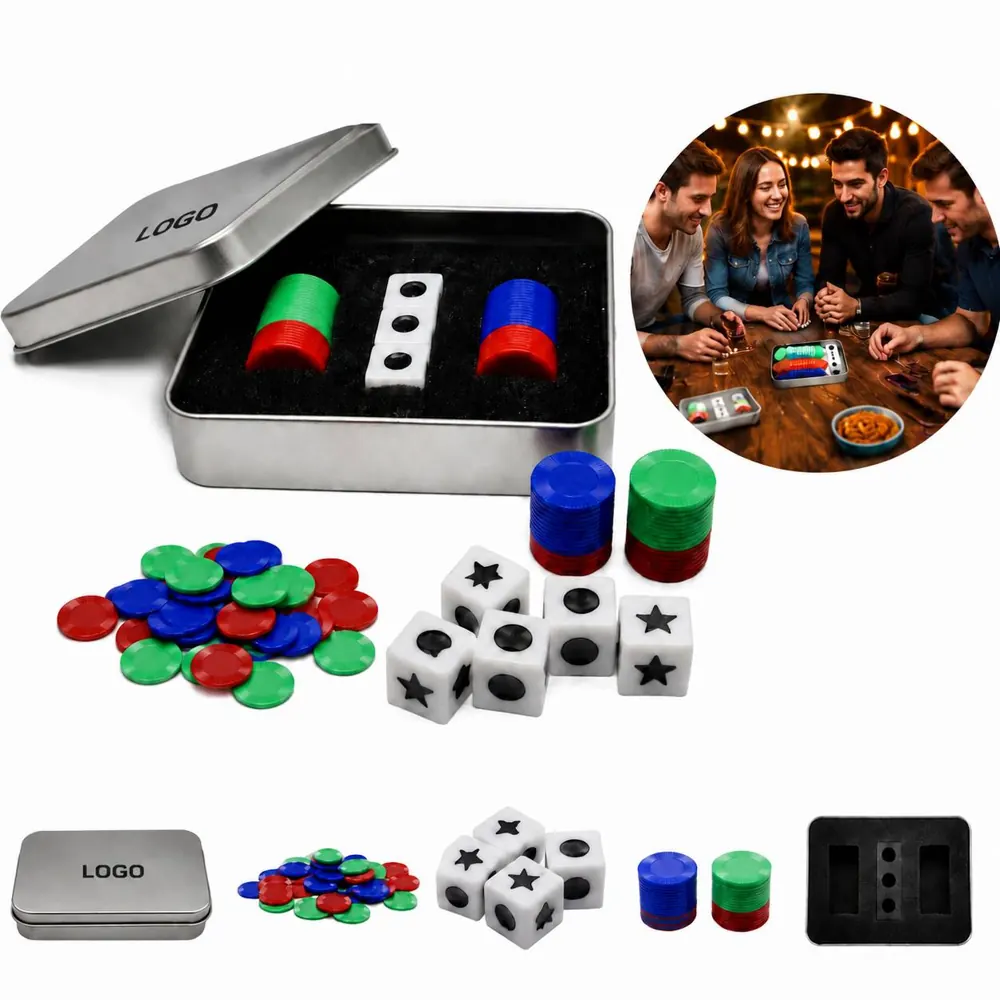 LCR Party Dice Set – 3 Six-Sided Dice for Left Right Center