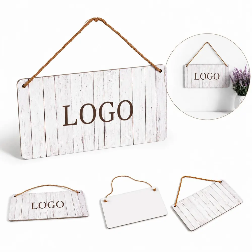Personalized Wooden Hanging Wall Sign Rustic Home Decor