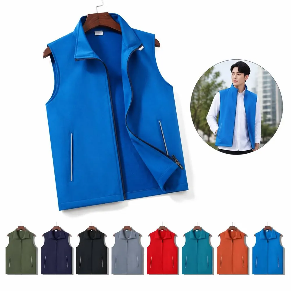 Reflective Work Vest with Utility Pockets for Industrial 2