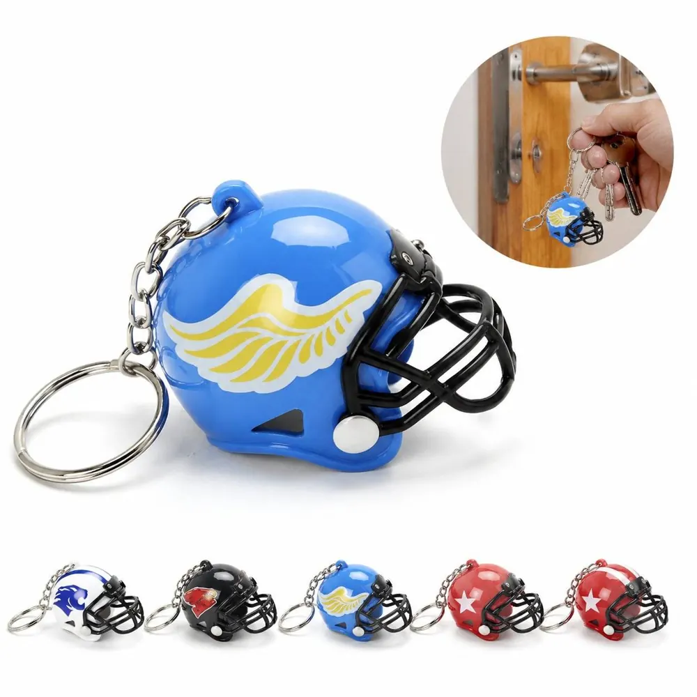 Custom Mini Football Helmet Keychain for Sports Fan Gift 2
