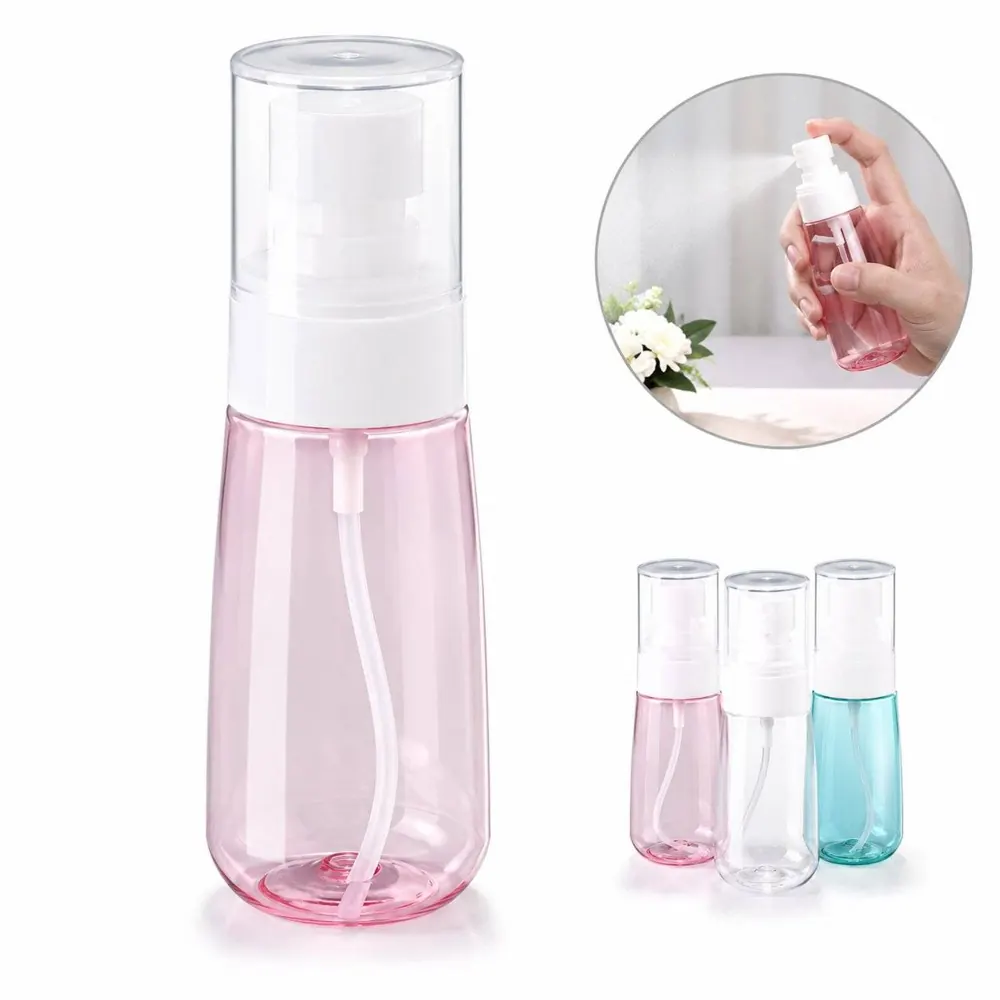 Leak-Proof Fine Mist Spray Bottle for Face, Hair, Plants 2