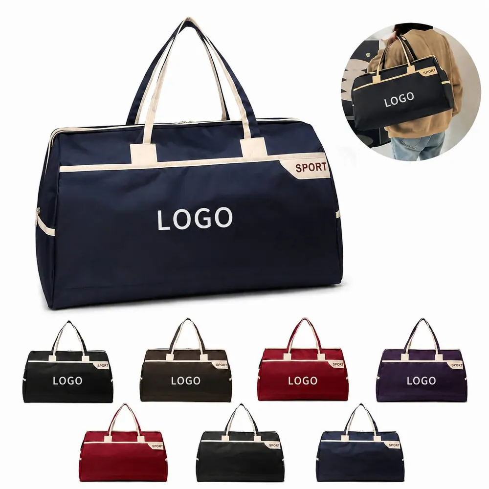 Waterproof Oxford Fabric Duffel Bag for Travel and Fitness
