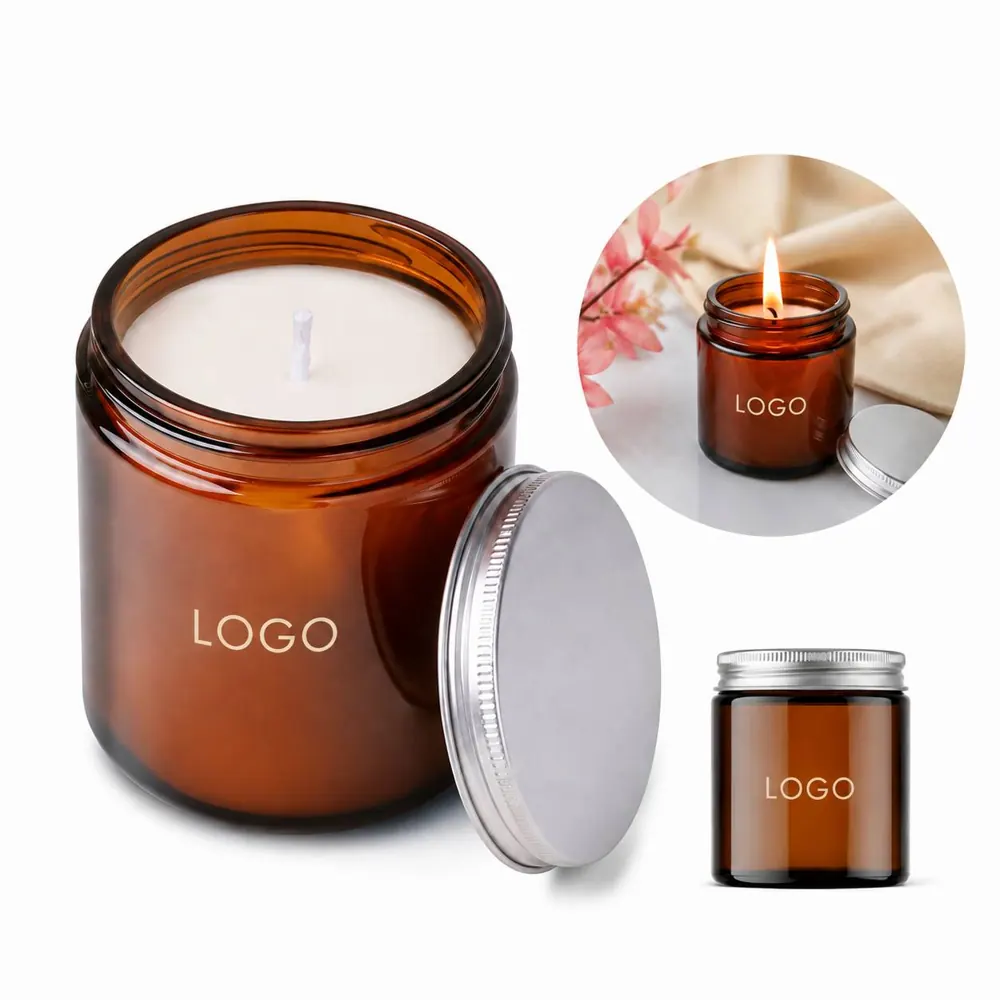 100ml Clear Glass Candle Jar for DIY Candle Making