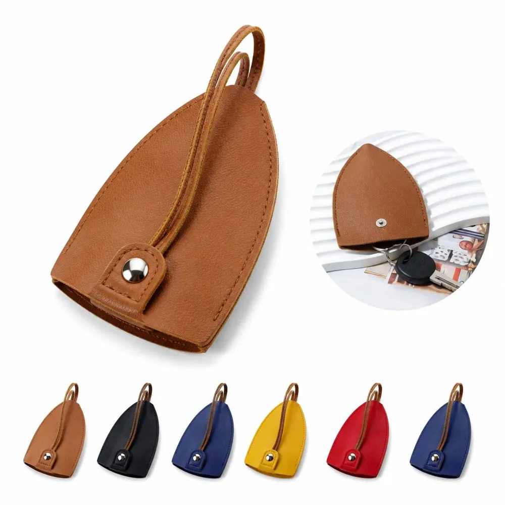 PU Leather Car Key Case with Soft-Touch Protective Cover 2