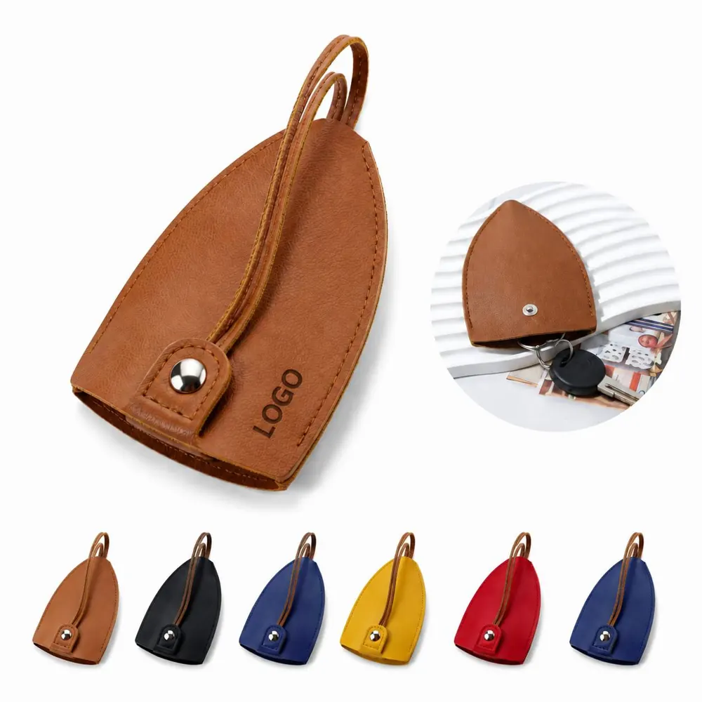 PU Leather Car Key Case with Soft-Touch Protective Cover