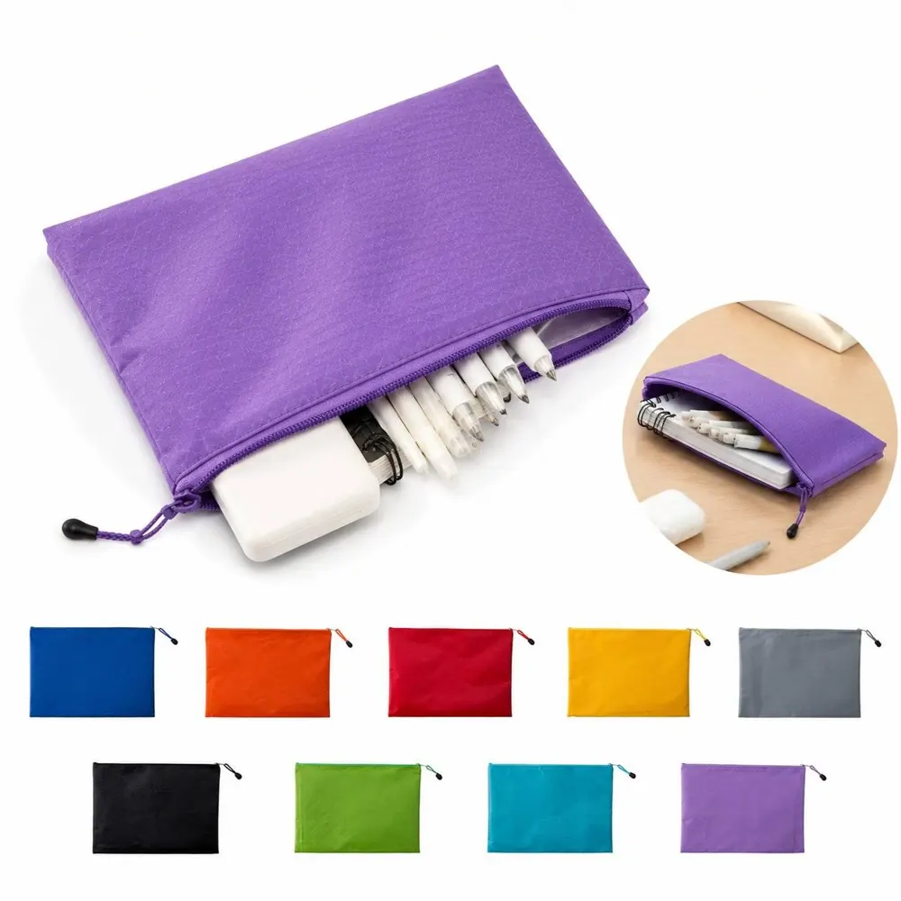 Waterproof Pencil Case & Document Bag with Secure Zipper 2