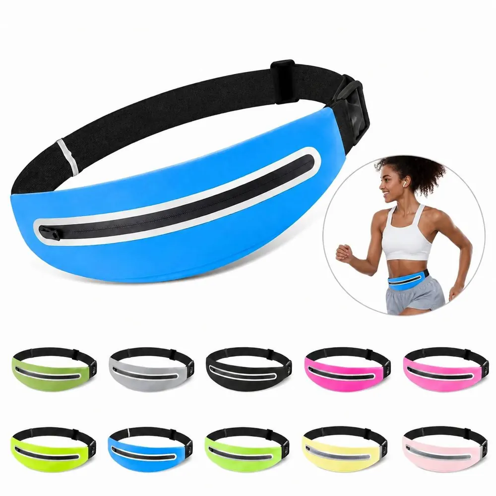 Reflective Waterproof Waist Bag for Running Cycling Hiking 2