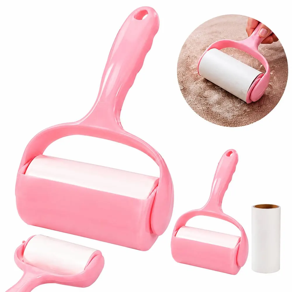 Ergonomic Lint Roller with Easy-Empty Collection Compartment 2