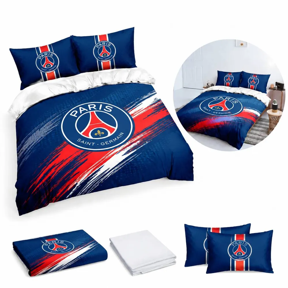 Custom Printed 3-Piece King Duvet Cover Set with Deep 2