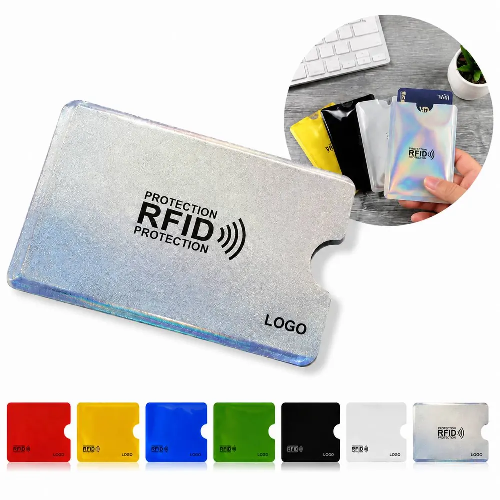 RFID Blocking Card Sleeves for Credit Card Protection, Slim