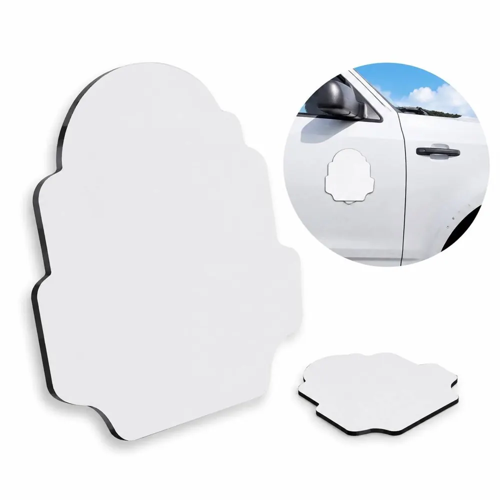 Custom Shape Magnetic Car Sticker, Weather-Resistant Decal 2