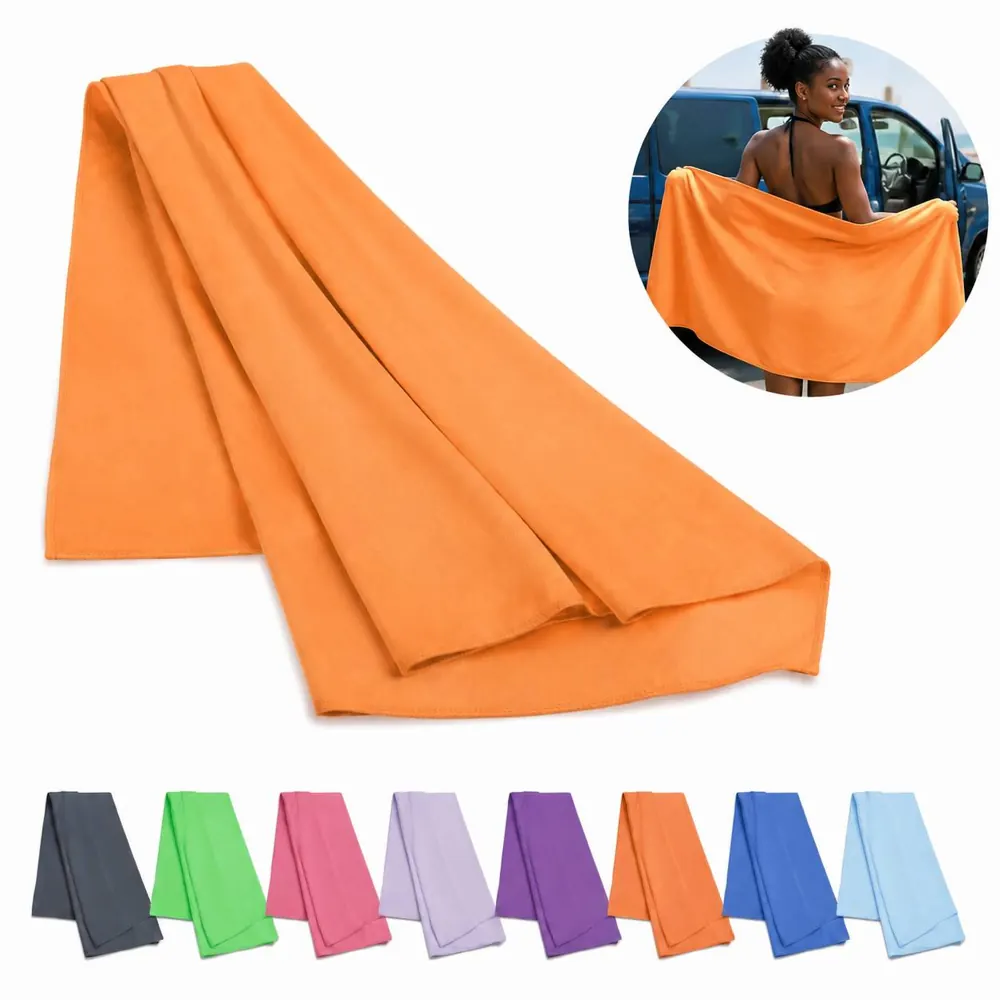 Magnetic Quick Dry Beach Towel - Oversized Microfiber 2