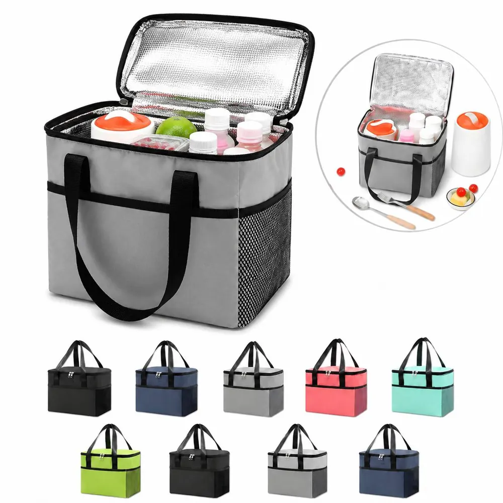 Large Capacity Insulated Thermal Picnic Bag with Waterproof 2