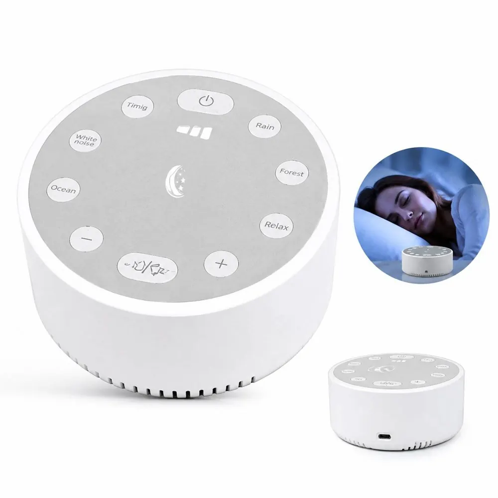 White Noise Sleep Aid Machine with Timer for Kids and Adults 2