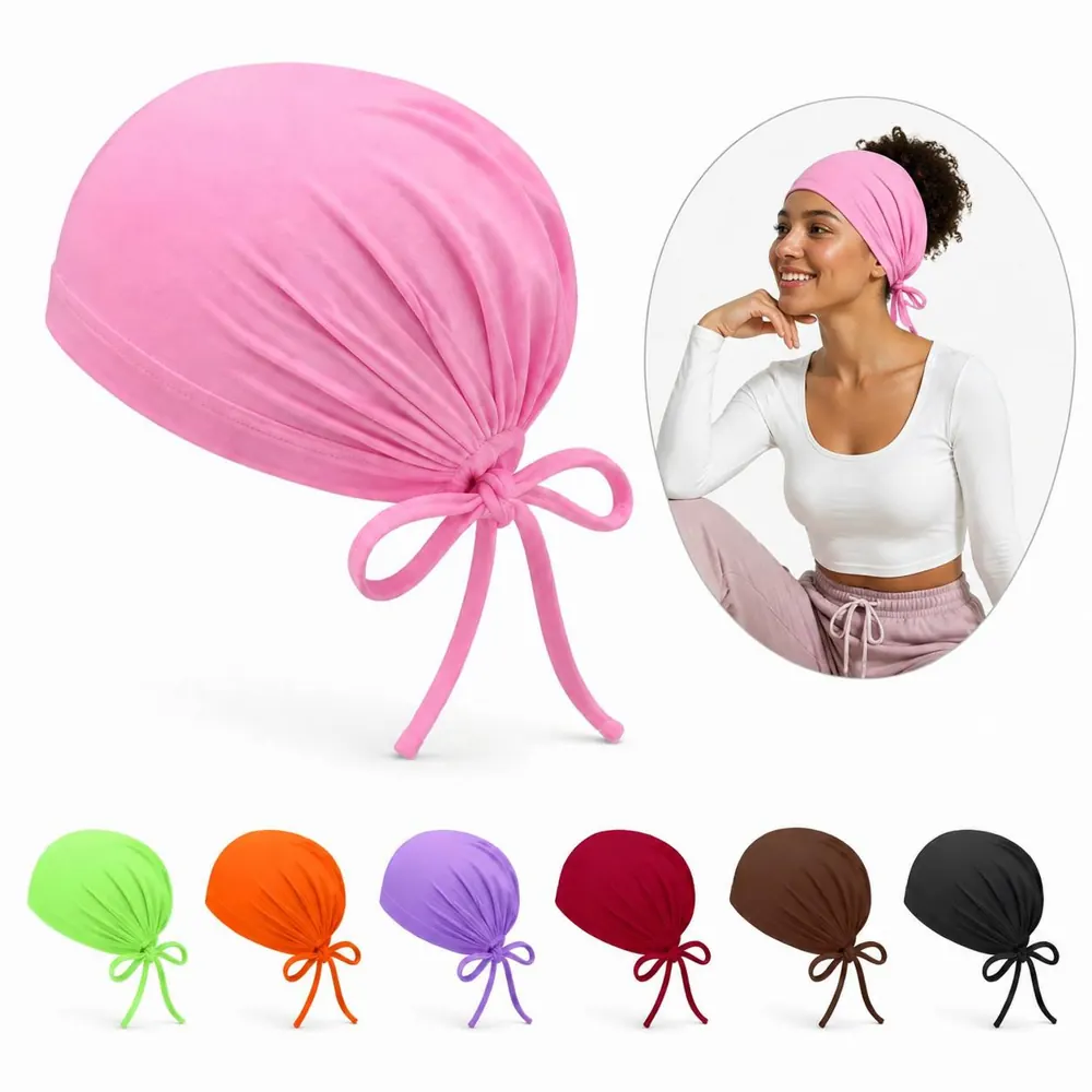 Adjustable Tie-Back Stretch Head Wrap for Daily Wear 2