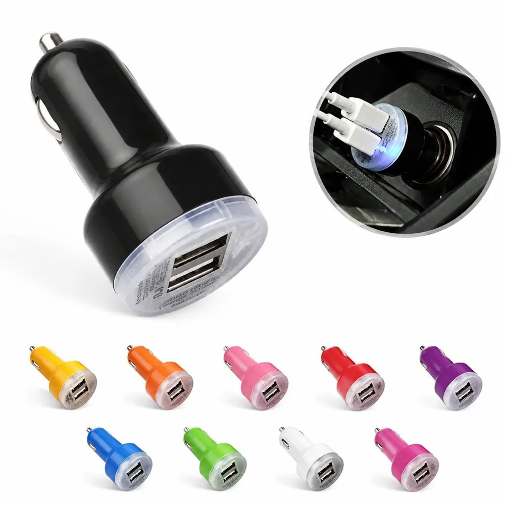 Dual USB Car Charger Adapter with Smart Charging Technology 2