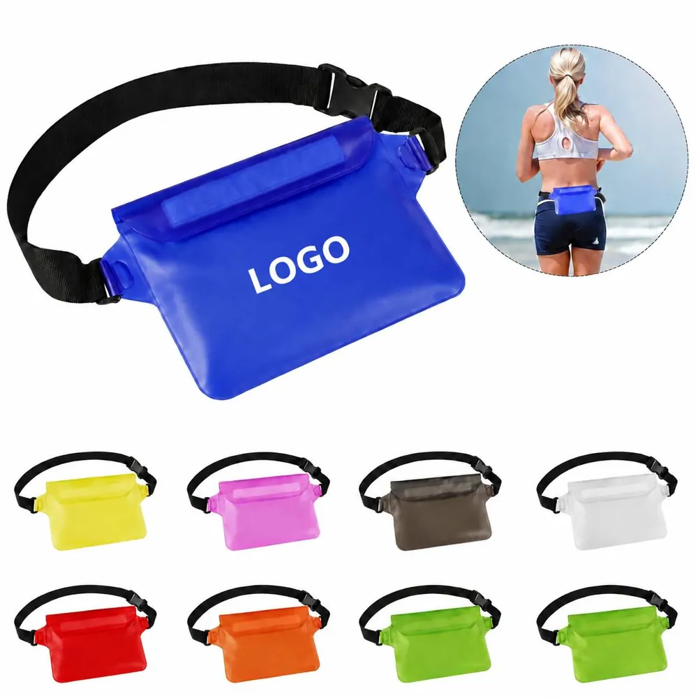 Eco-Friendly Waterproof Phone Waist Pack with Touchscreen
