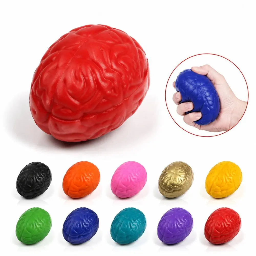PU Sensory Brain Stress Ball for Hand Exercise & Anxiety 2