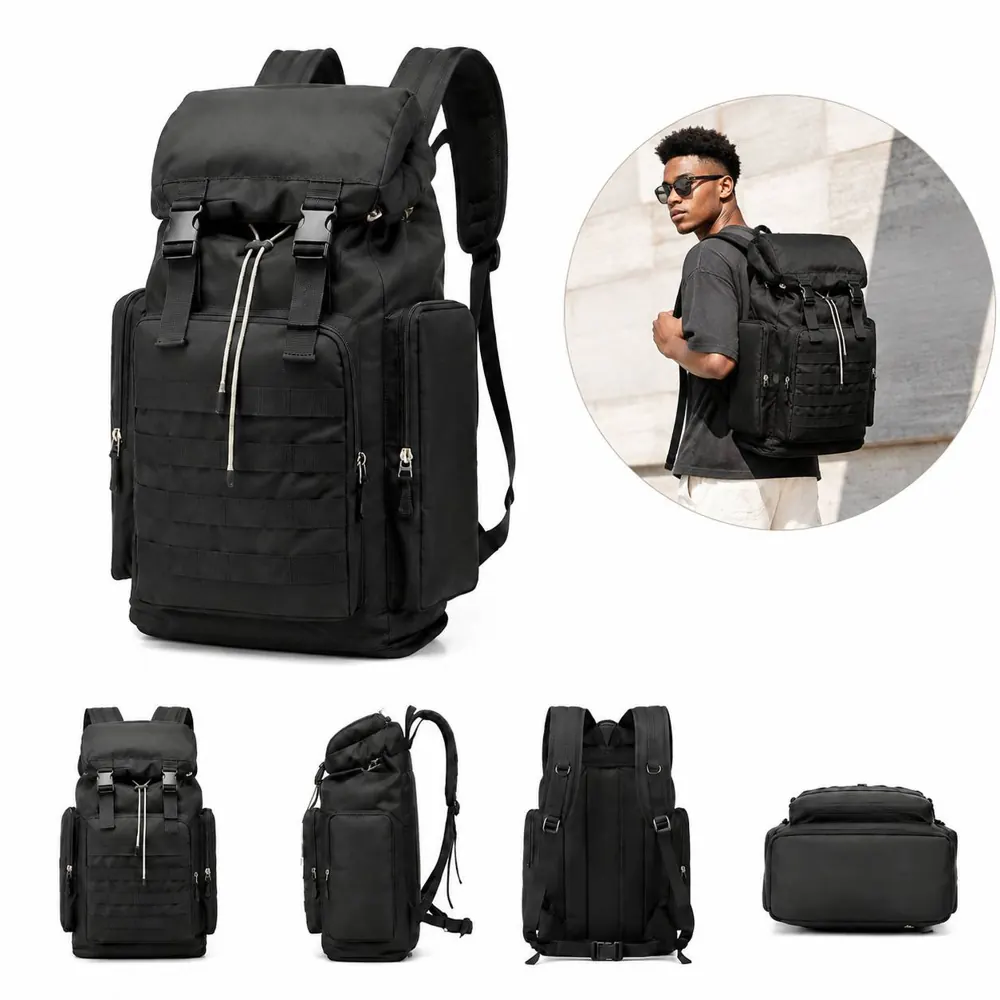70L Waterproof Hiking Backpack for Camping Mountaineering 2
