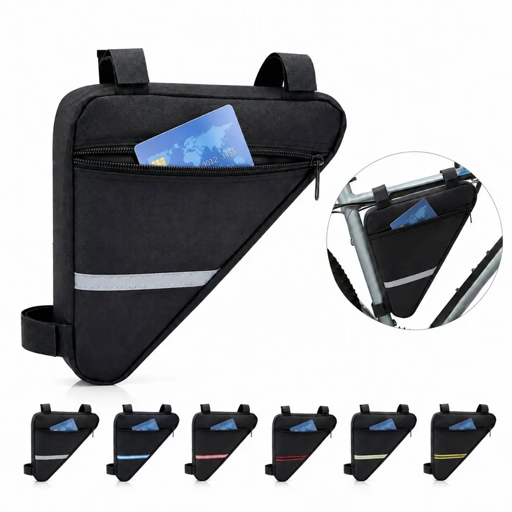 Waterproof Reflective Bike Frame Triangle Storage Bag 2