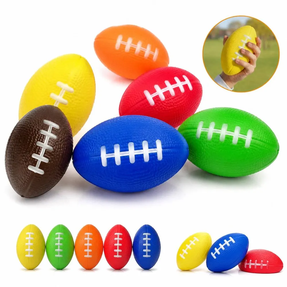 Soft PU Football Stress Ball for Hand Relief and Focus 2