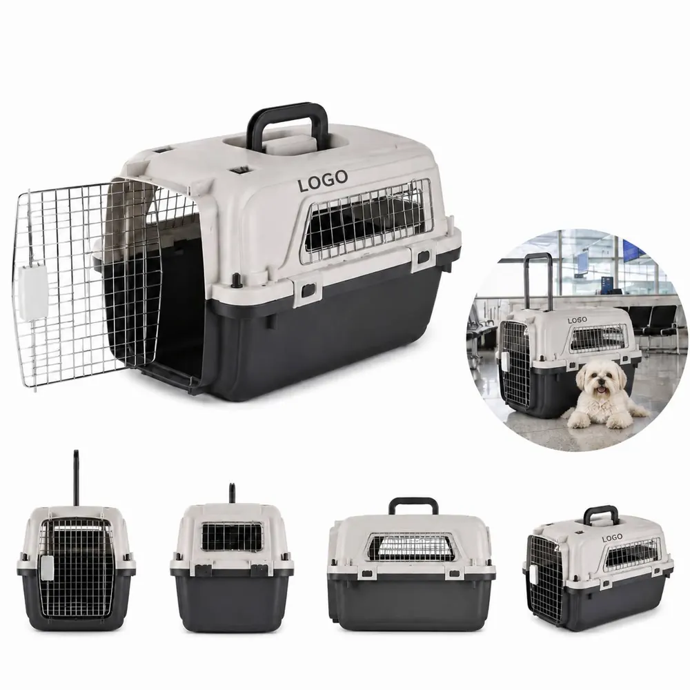 Rolling Pet Airline Carrier with Top Loading Design