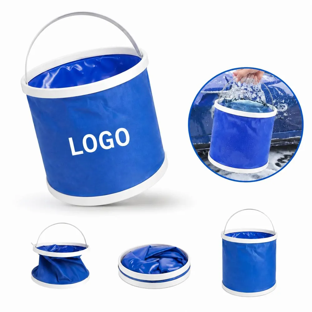 Portable Collapsible Water Bucket for Car Washing Camping