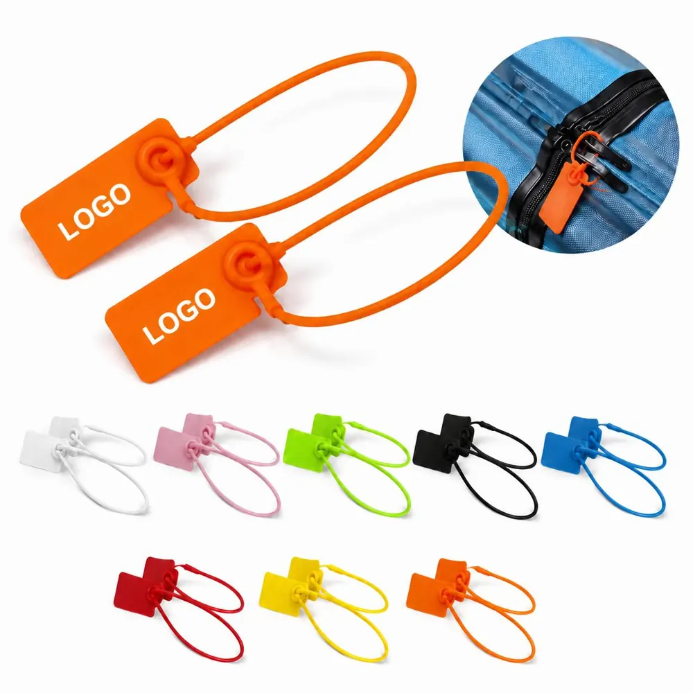 Self-Locking Plastic Ties Tamper-Evident One-Time Use Seals