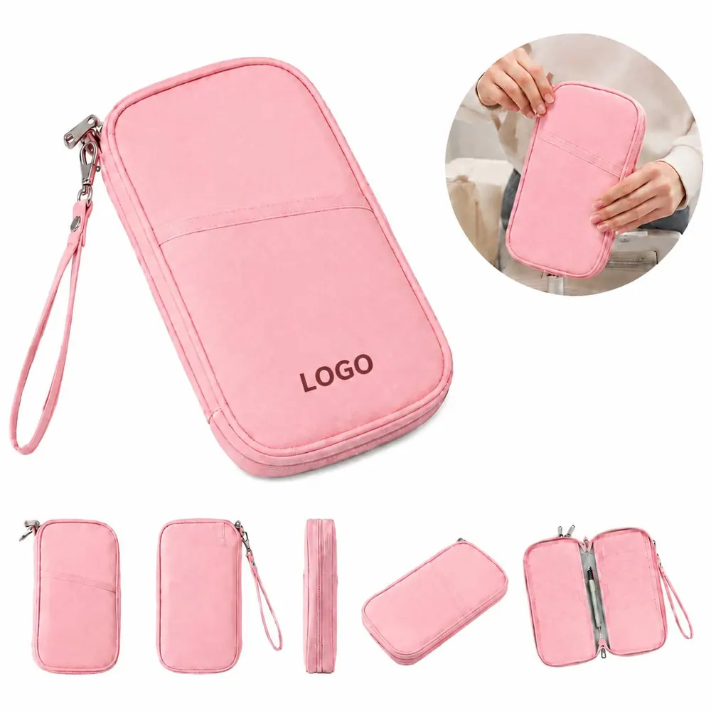 RFID Travel Passport Wallet with Multiple Card Slots