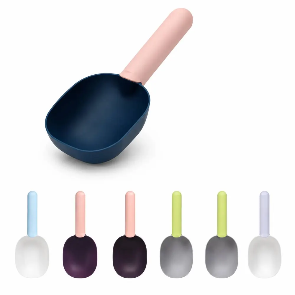 ABS Arc Pet Spoon with Measurement Lines for Precise Feeding 2