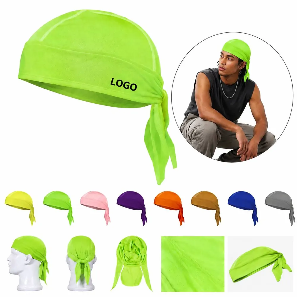 Quick Dry Cycling Cap Bandana Hat for Sports Sweat Wicking