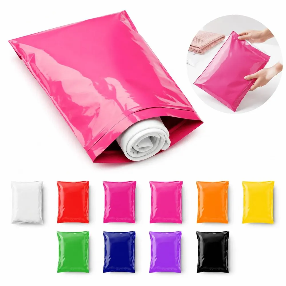 Opaque Self-Sealing Poly Mailer Envelopes, Tear-Resistant 2