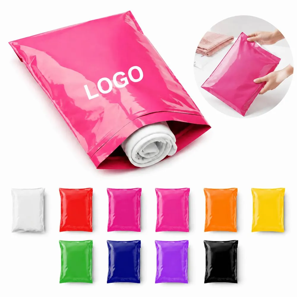 Opaque Self-Sealing Poly Mailer Envelopes, Tear-Resistant