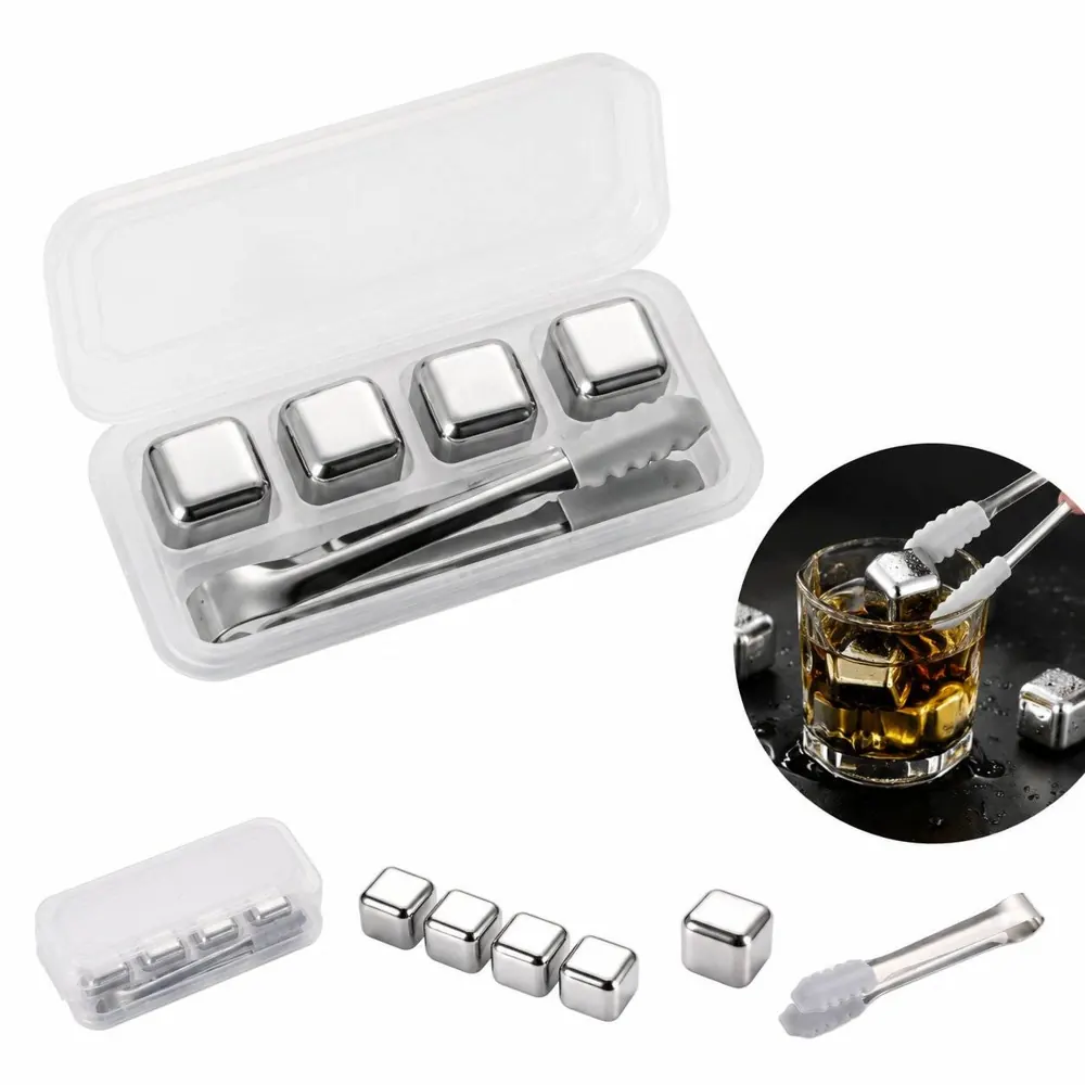 Reusable Stainless Steel Ice Cubes for Drinks, Non-Diluting 2