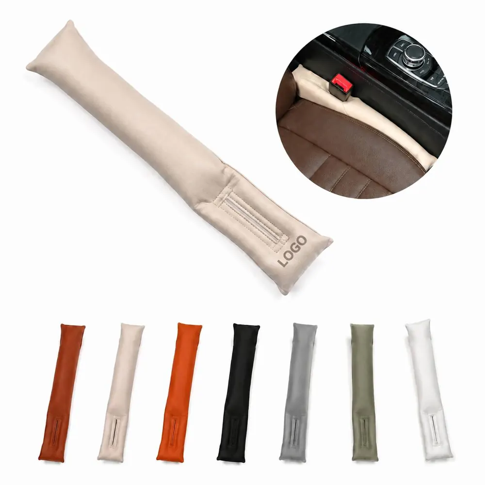 PU Leather Car Seat Gap Filler Organizer, Non-Slip