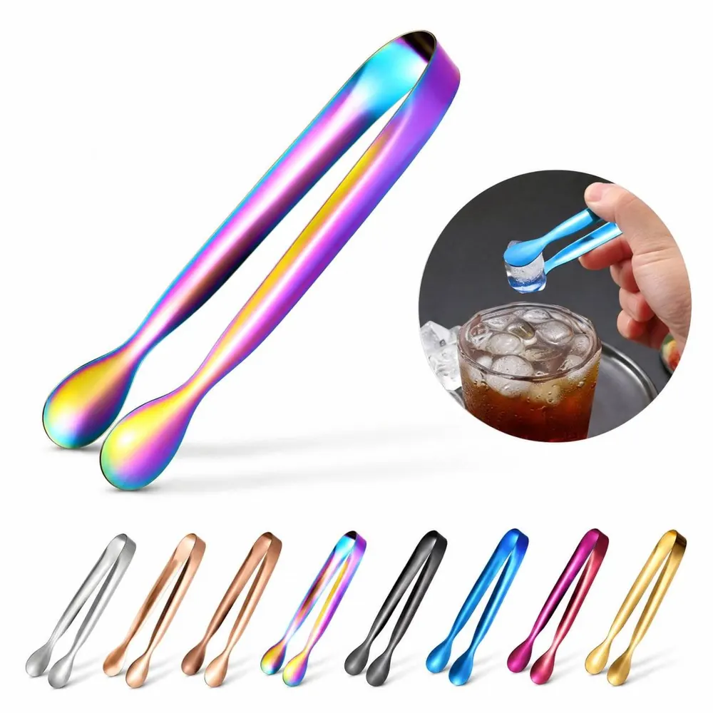304 Stainless Steel Ice Tongs with Secure Grip 2