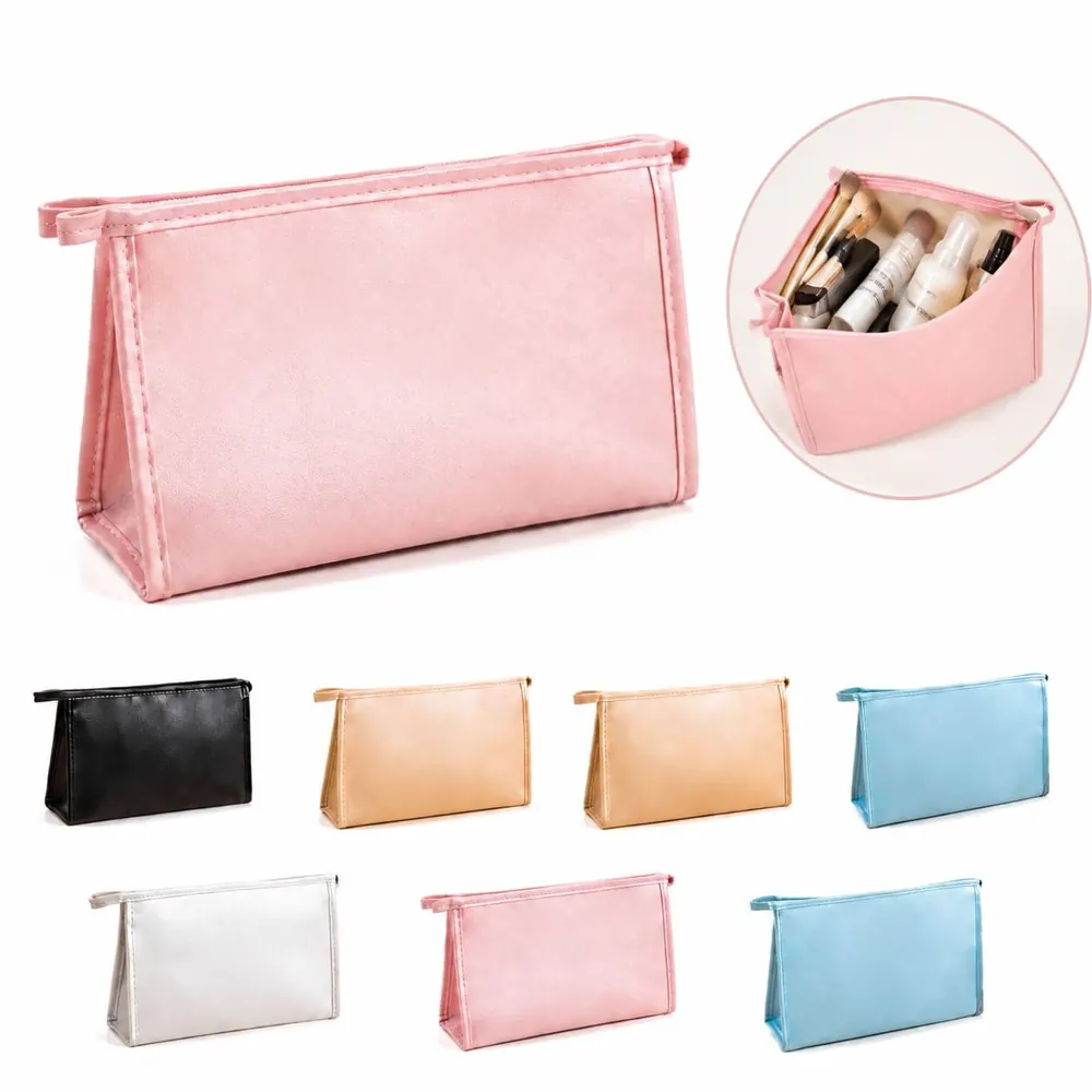 Waterproof PU Cosmetic Bag with Spacious Interior 2